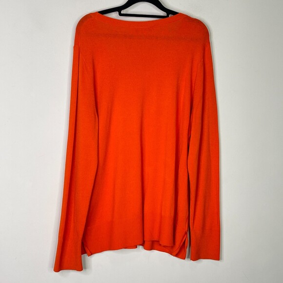 LOFT Scoop Neck Long Sleeve Knit Top Women's Size XL - Picture 2 of 8